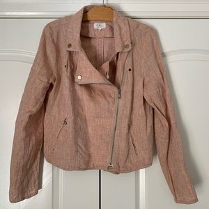 Lou & Grey Pink Moto Jacket